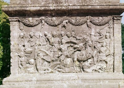 Detail of the Mausoleum by Unbekannt Unbekannt